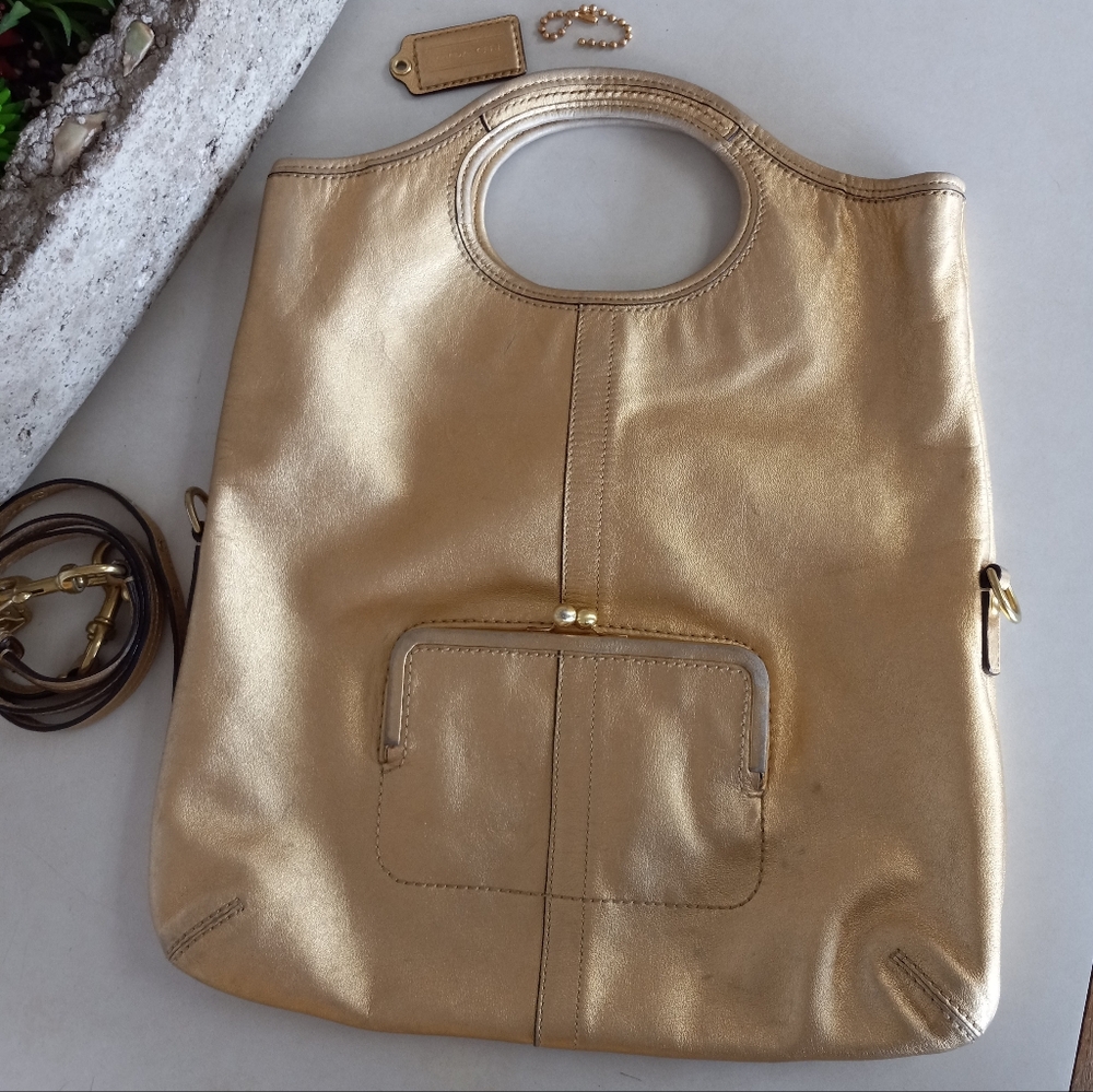 Coach Ergo Convertible, Leather 3-Way Tote - Picture 16 of 16